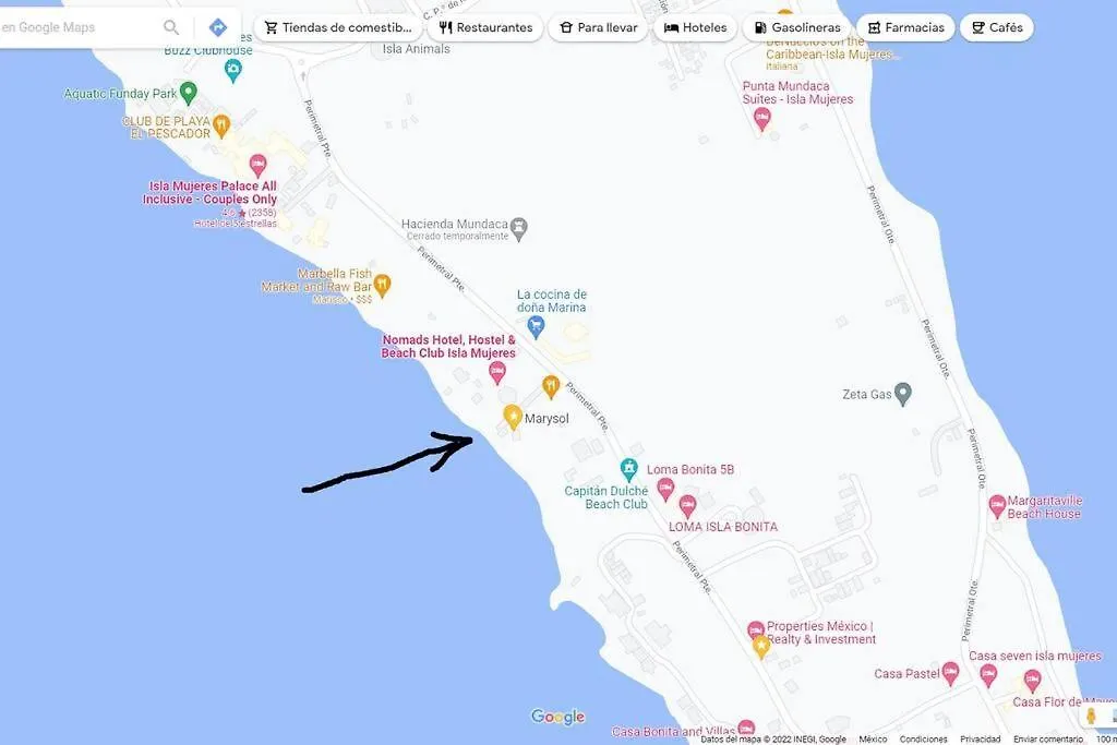 Beachfront Apartament Next To Nomads D1 イスラ・ムヘーレス 0*,  メキシコ